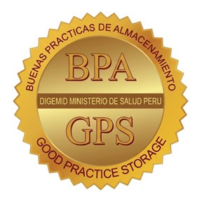 Sello BPA GPS — Buenas Prácticas de Almacenamiento, DIGEMID Ministerio de Salud del Perú